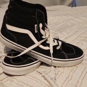 Vans Classic Black and White High-Tops